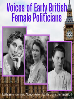 cover image of Voices of Early British Female Politicians